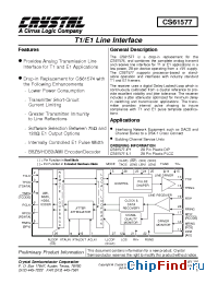 Datasheet CDB61535 manufacturer Cirrus