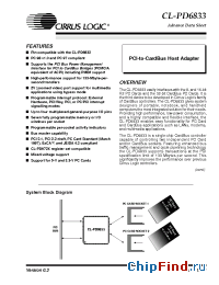 Datasheet CL-PD6833-VC-A manufacturer Cirrus