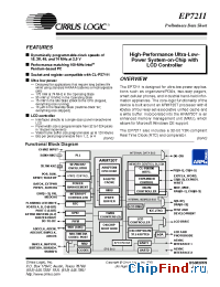 Datasheet EP7211-CV-A manufacturer Cirrus