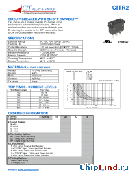 Datasheet CITR210Q1LS manufacturer CIT