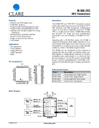 Datasheet M-986-2R2 manufacturer Clare