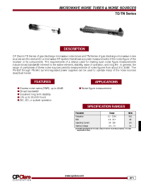 Datasheet TD-8059 manufacturer Clare