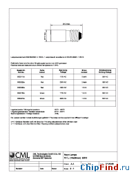 Datasheet 0933115X manufacturer CML