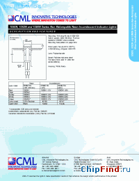 Datasheet 1052N5 manufacturer CML