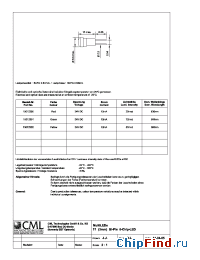 Datasheet 15012350 manufacturer CML
