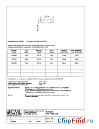 Datasheet 15020350 manufacturer CML