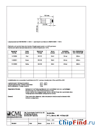 Datasheet 15120351 manufacturer CML
