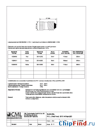 Datasheet 18290350 manufacturer CML