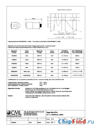 Datasheet 18626230 manufacturer CML