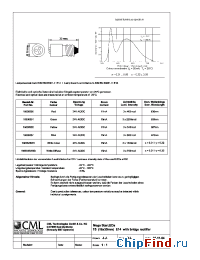 Datasheet 18636351 manufacturer CML