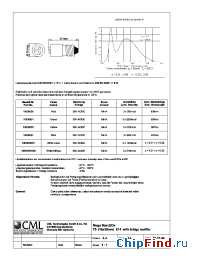 Datasheet 18636552 производства CML