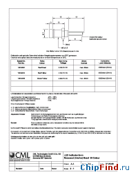 Datasheet 1903X004 manufacturer CML