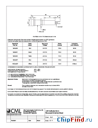Datasheet 1903X352 manufacturer CML