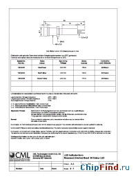 Datasheet 1903X355 manufacturer CML