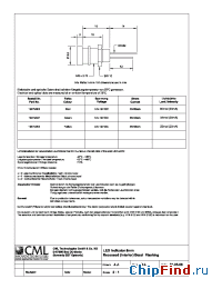 Datasheet 1907X002 производства CML