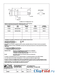 Datasheet 1910XX54 производства CML