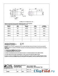 Datasheet 1936X134 manufacturer CML