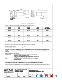 Datasheet 19401130 manufacturer CML