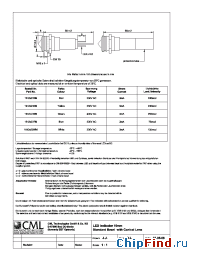 Datasheet 1942X23XM производства CML