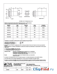 Datasheet 195EX131M manufacturer CML