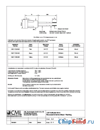 Datasheet 1980110351450 manufacturer CML