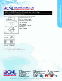 Datasheet 2620K manufacturer CML