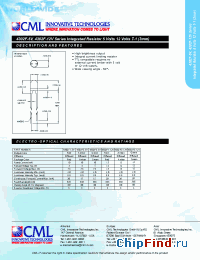 Datasheet 4302F-5V manufacturer CML