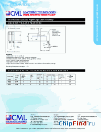 Datasheet 5632D1 manufacturer CML