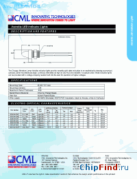 Datasheet 6039-004-304S manufacturer CML