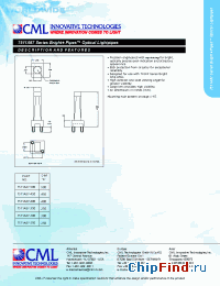 Datasheet 7511A87-500 manufacturer CML