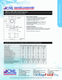 Datasheet CMD11-21VGC/TR8 manufacturer CML