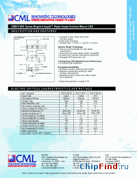 Datasheet CMD11505UR manufacturer CML