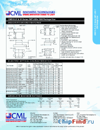 Datasheet CMD15-21 manufacturer CML