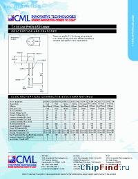 Datasheet CMD50152 manufacturer CML
