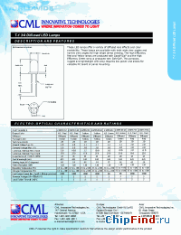Datasheet CMD5154A manufacturer CML