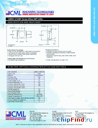Datasheet CMD67-21UWC manufacturer CML