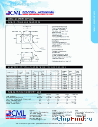 Datasheet CMD67-21VGC/TR8 manufacturer CML