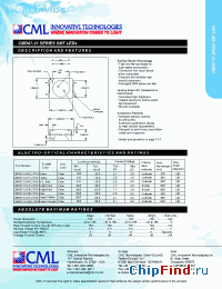 Datasheet CMD67-21VRC/TR8 manufacturer CML