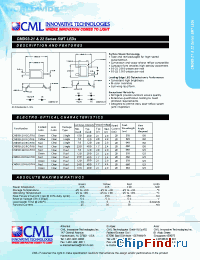 Datasheet CMD93-21 производства CML