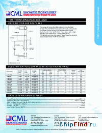Datasheet HLMP1440 производства CML
