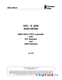 Datasheet HFC-SUSB manufacturer Cologne