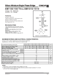 Datasheet AM101 manufacturer Comchip