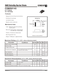 Datasheet CDBS0145 manufacturer Comchip