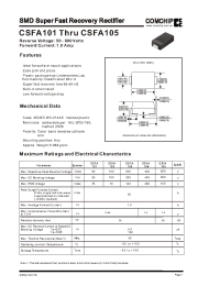 Datasheet CSFA104 manufacturer Comchip