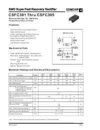 Datasheet CSFC304 manufacturer Comchip