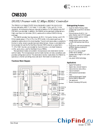 Datasheet CN8330EPJD производства Conexant
