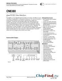 Datasheet CN8398EVM manufacturer Conexant