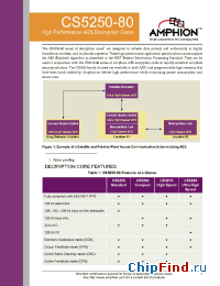 Datasheet CS5260XV manufacturer Conexant