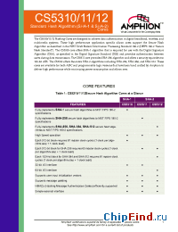 Datasheet CS5311X2 manufacturer Conexant