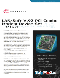 Datasheet DSCN-L200-102 manufacturer Conexant